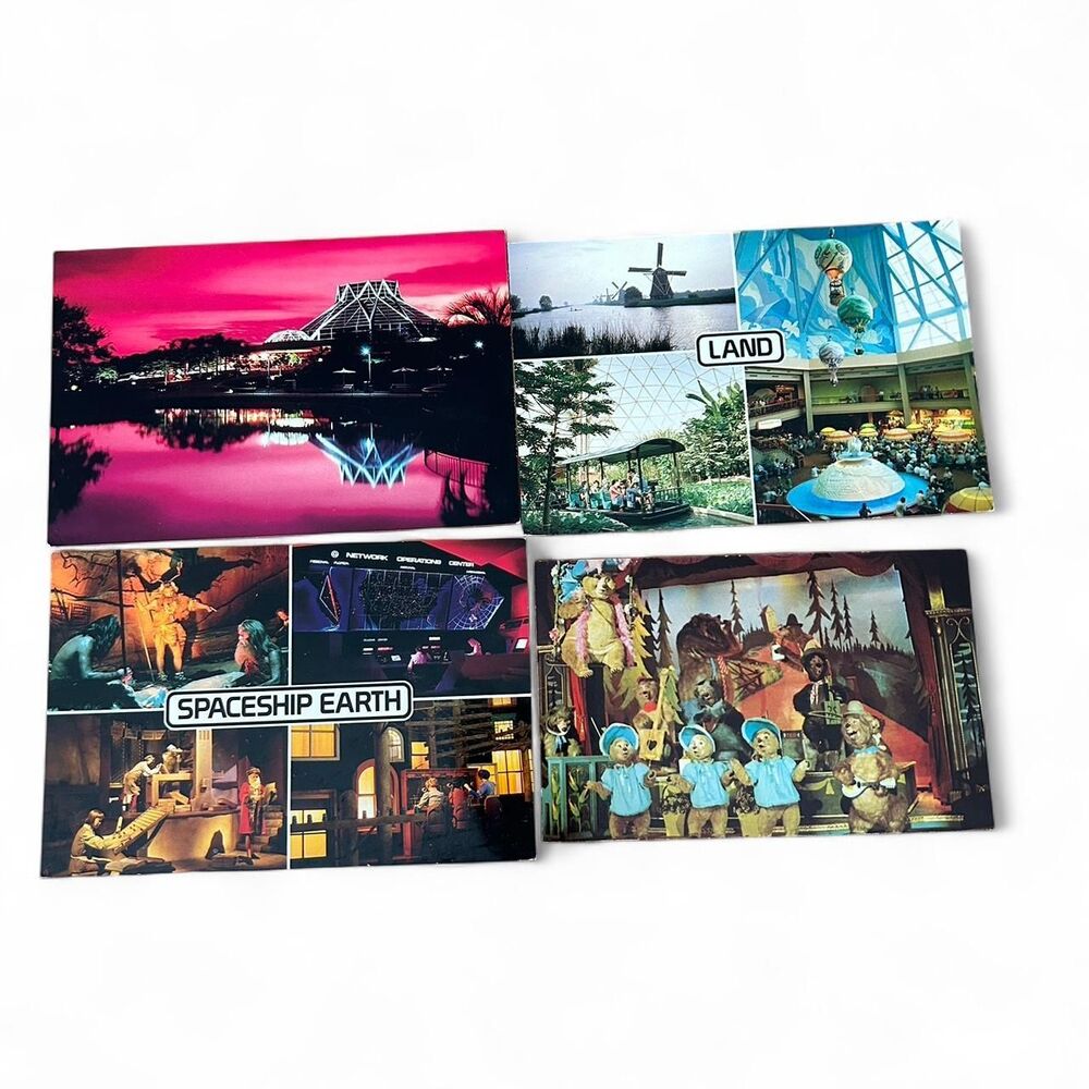 Vintage Walt Disney World Postcards